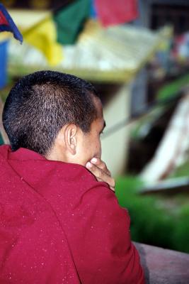 Monk Thinking, Namobuddha