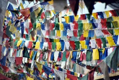 Prayer Flags at Namobuddha