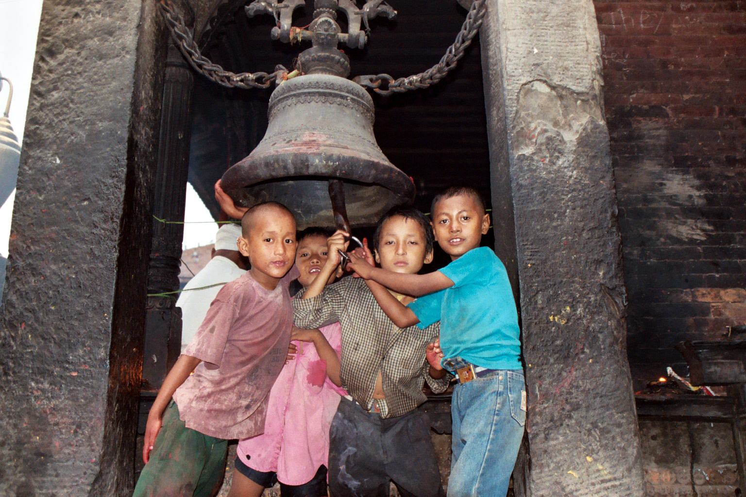 Kids and Bell, Bhaktapur
