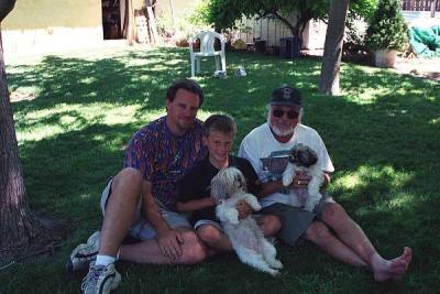 Fathers Day with Dad, Pop & The Girls