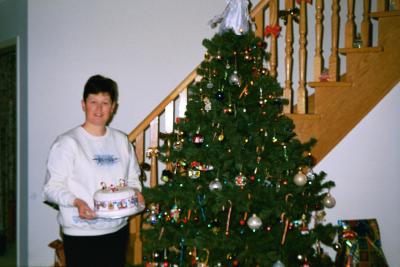 Cake - Tree - and Me!
What more could Pete want for Christmas?