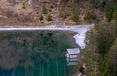 Blue Lake in Austria