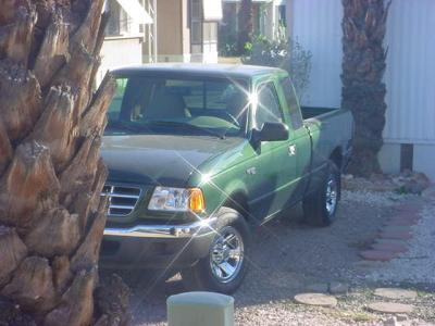 Green 2001 Ford Ranger