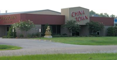 Front of China Town Restaurant