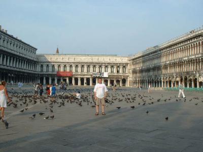 Piazza San Marco w/ Rob