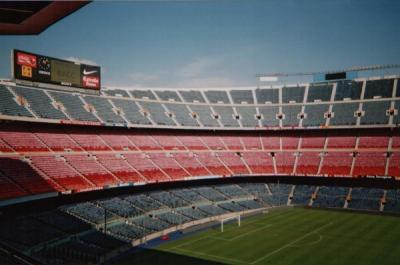 Nou Camp in Barcelona - Europe Largest Stadium