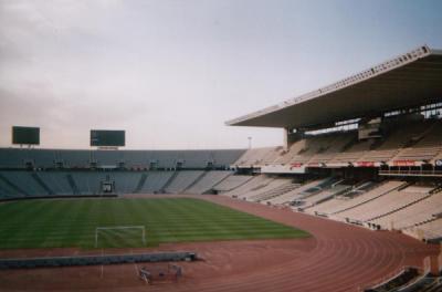 1992 Olympic Stadium in Barcelona