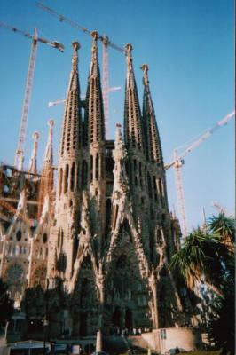 La Sagrada Familia in Barcelona