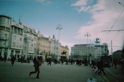 The Main Square in Zagreb