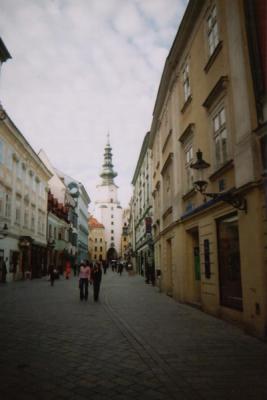 The Old town of Bratislava