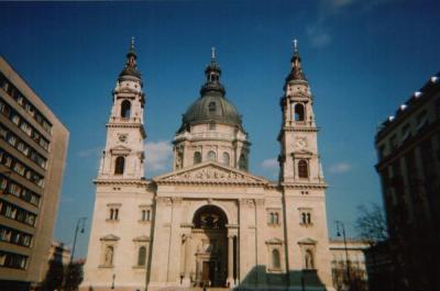 St Sthephens Cathedral in Budapest