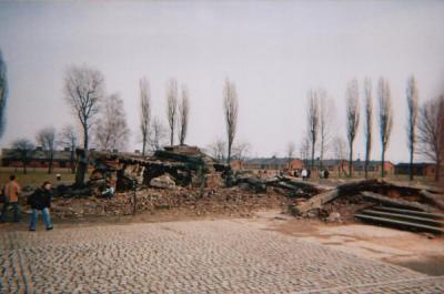 Blown up Crematorium