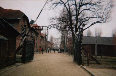 The Entrance to Auschwitz I