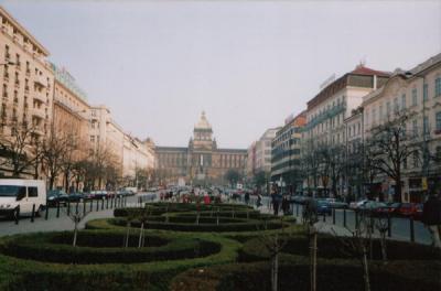 Welceslas Square in Prague