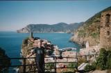 Me with Vernazza, Cinque Terre in the background