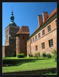 Frombork<br>Entre de la forteresse et tour Copernic<br>