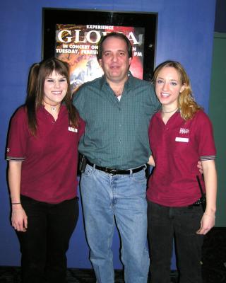 Bob with Ticket Girls