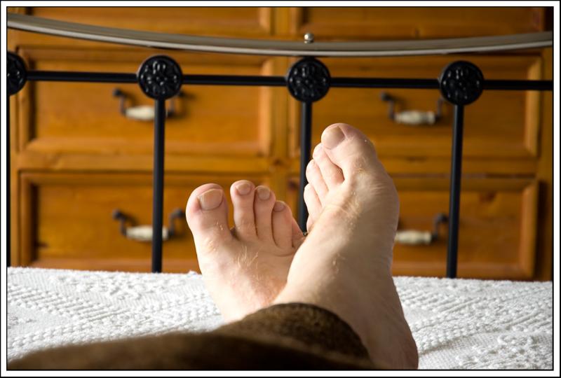 Sick Bed Feet