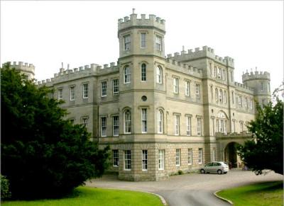 The drive ends at Wedderburn Castle
