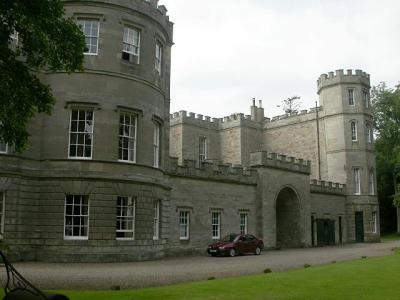 Rear of the castle