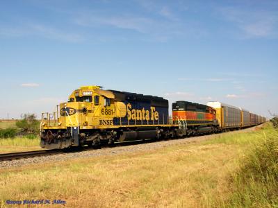 BNSF 6881 West