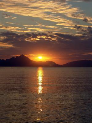 Sunset at Corong Corong