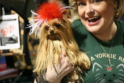 Woman and her dog