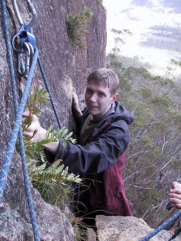 Atop the flake on flake crack