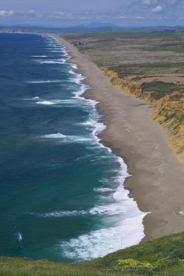 10 mile beach at point reyes