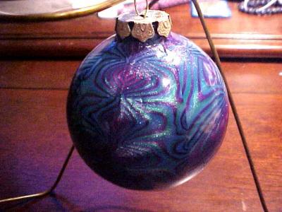 Hologram Ornament (from class with Christie/SBPCG member)