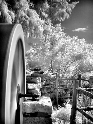 Infrared Spinning Wheel by James Langford
