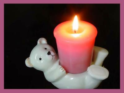Candle and Bear by florg