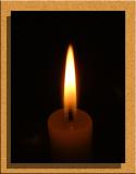 Thanksgiving candle  By Dave McMillan