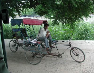 3-wheels bike taxi