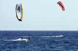 Kite-surfers, Nerja, Andalucia