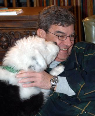 A Kiss for Stevie!