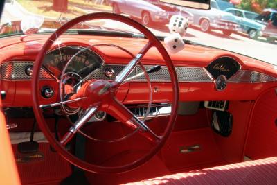1955 Chevy Convertible Interior