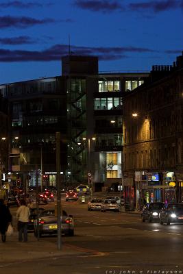 #125 Tollcross at Night