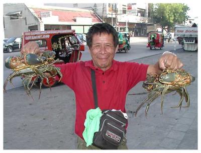 Crab vendor, GenSan