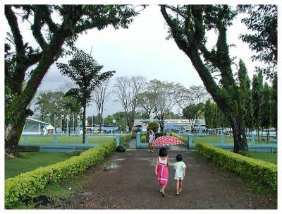 Plaza in Dangcagan, Bukidnon