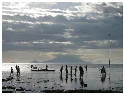 Low tide in Magsaysay, Misamis Oriental