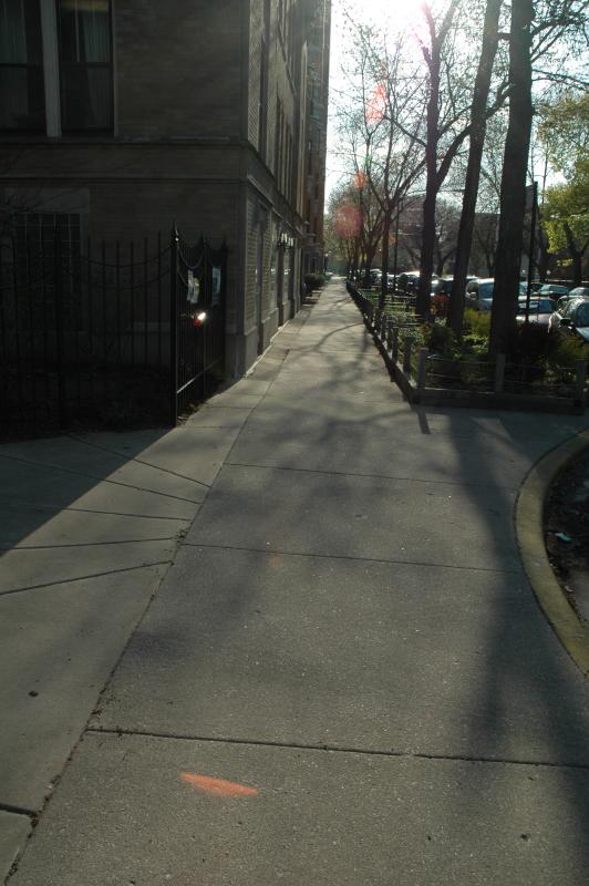 walking back