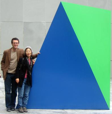Ellsworth Kelly (1923 - )
Green Blue
1968
Museum of Modern Art, New York