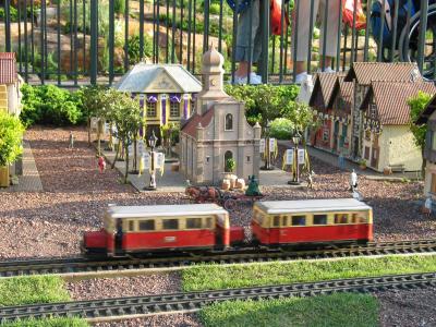 Epcot: Germany Pavilion Train display