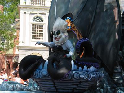 Ursula on Villains Float