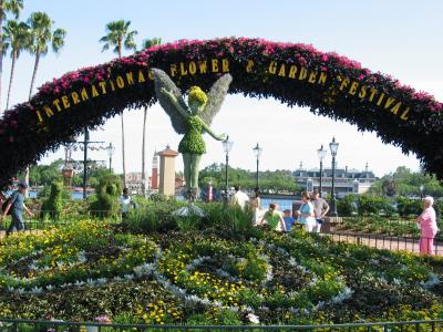 Epcot Flower and Garden Festival - Tinkerbell Topiary