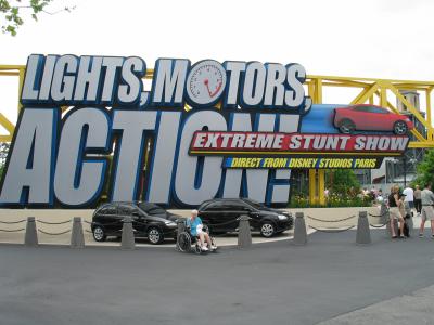 The new Lights, Motors, Action! Stunt Show