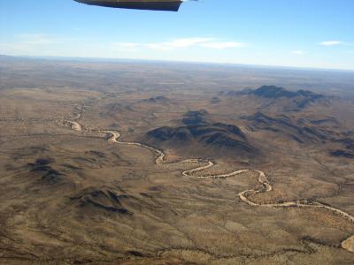 The landscape near Windhoek