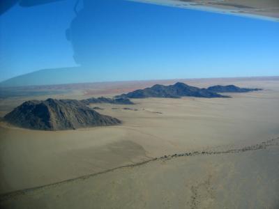 Interesting formations on the way to the Namib desert