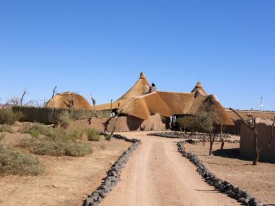 Our first camp: Little Kulala, in the Namib